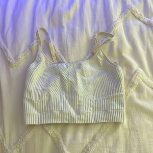 white aerie bralette